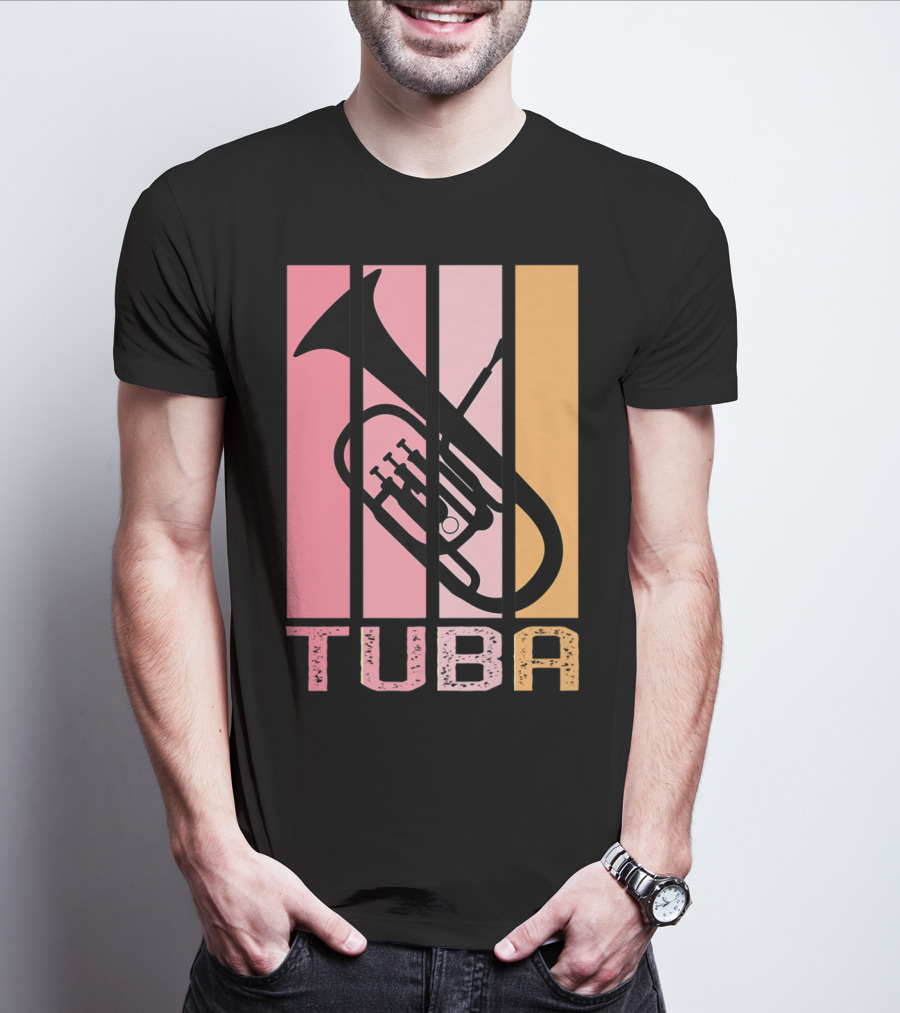 Band Mom Tuba Marching Band School Tuba T-Shirt