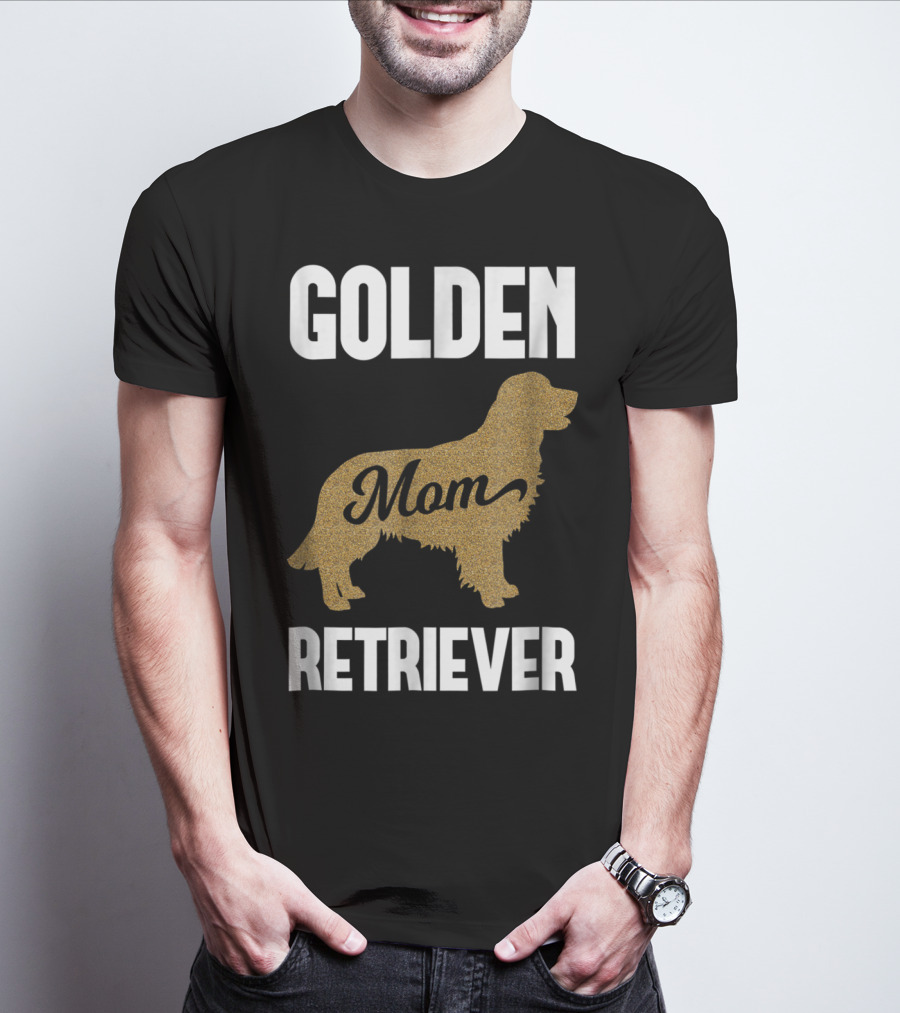 Golden Retriever Mom Dog T-Shirt