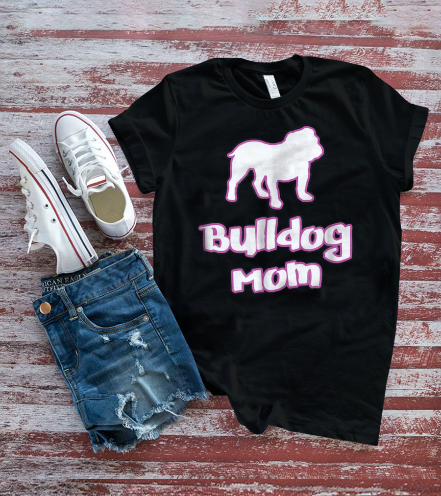 Bulldog Mom Bulldog 78 T-Shirt