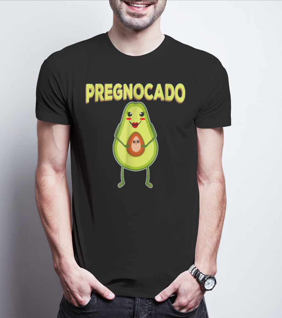 Pregnocado Avocado Pregnant Food Pregnancy Announcement T-Shirt
