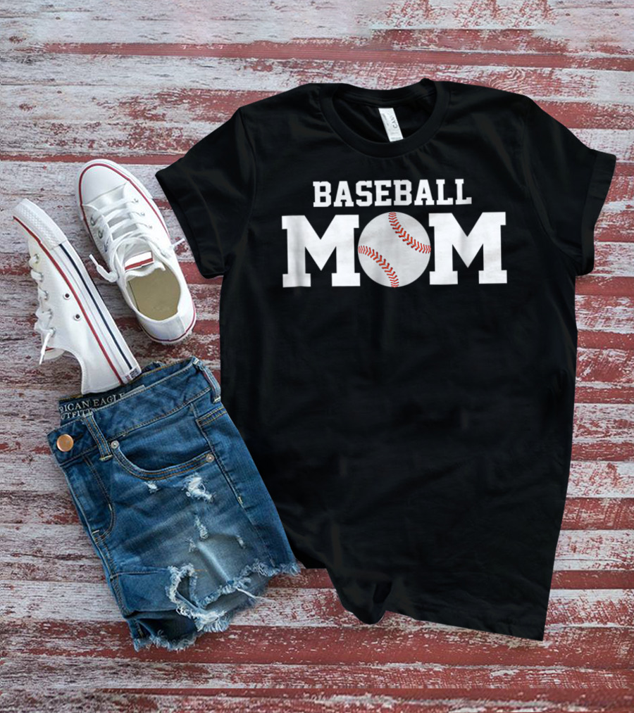 Baseball Mom Game Day T-Shirt