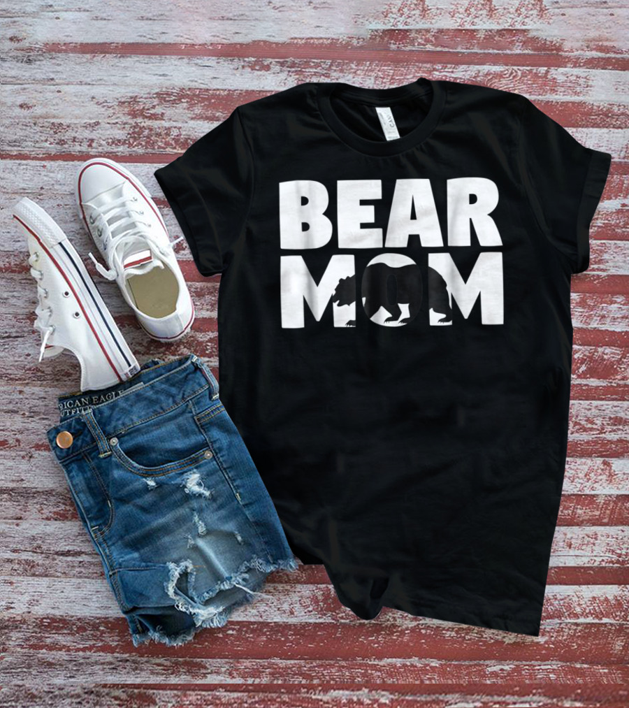 Bear Mom Zoo Animal Lover For Mother T-Shirt