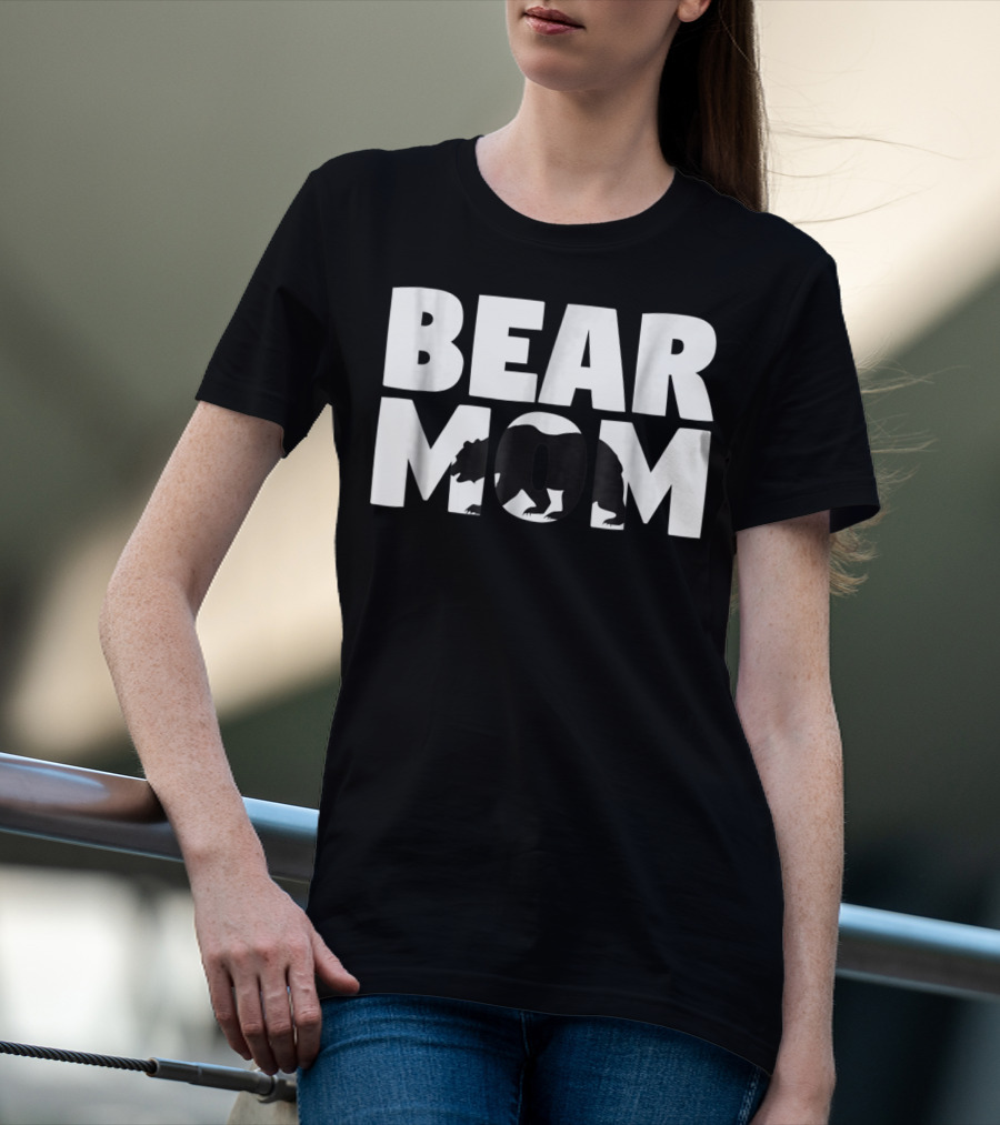 Bear Mom Zoo Animal Lover For Mother T-Shirt