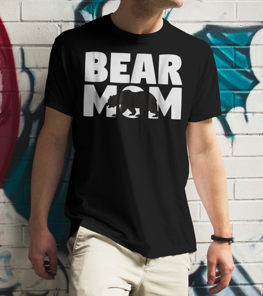 Bear Mom Zoo Animal Lover For Mother T-Shirt