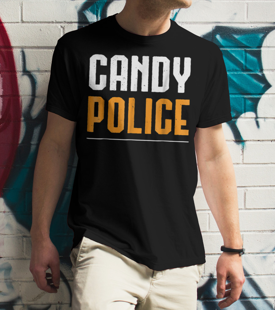 Candy Police Halloween T-Shirt