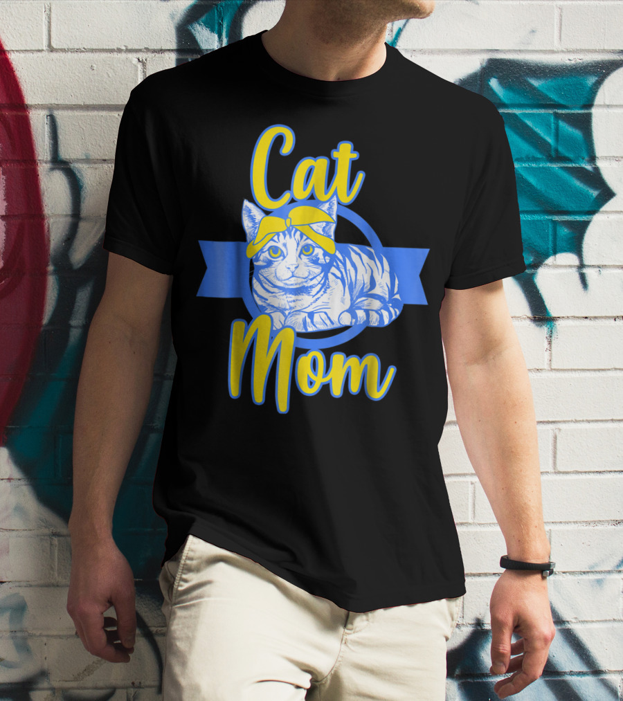 Cat Mom Funny Crazy Lady Rescue Gotcha Day Her T-Shirt