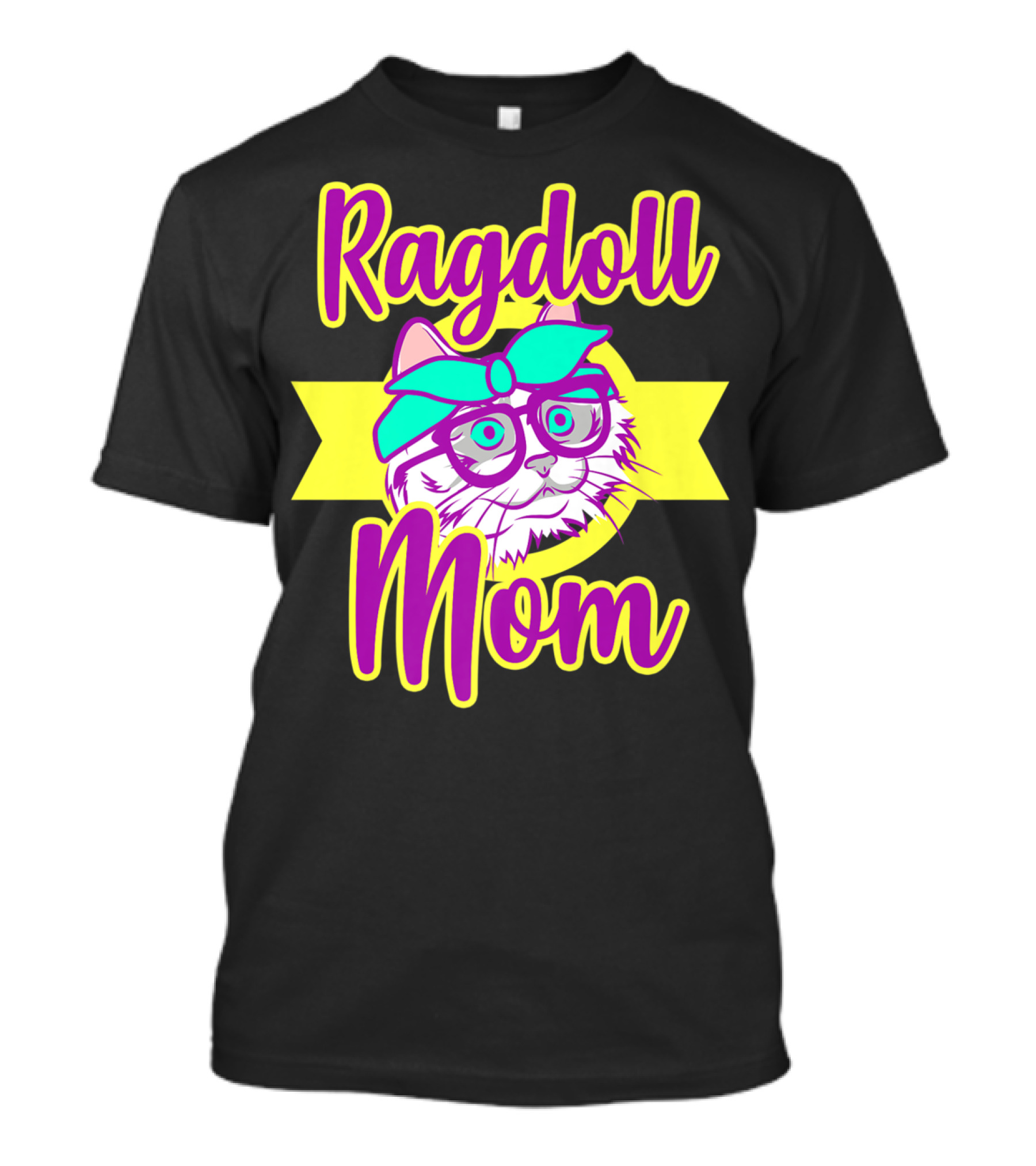 Ragdoll Mom Cats Lovers Women Her Christmas T-Shirt