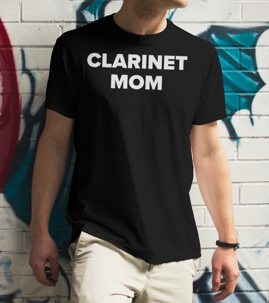 Clarinet Mom Marching Band T-Shirt