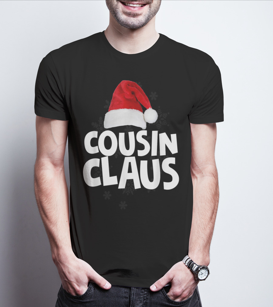 Cousin Claus Santa Christmas Matching Family Tribe T-Shirt