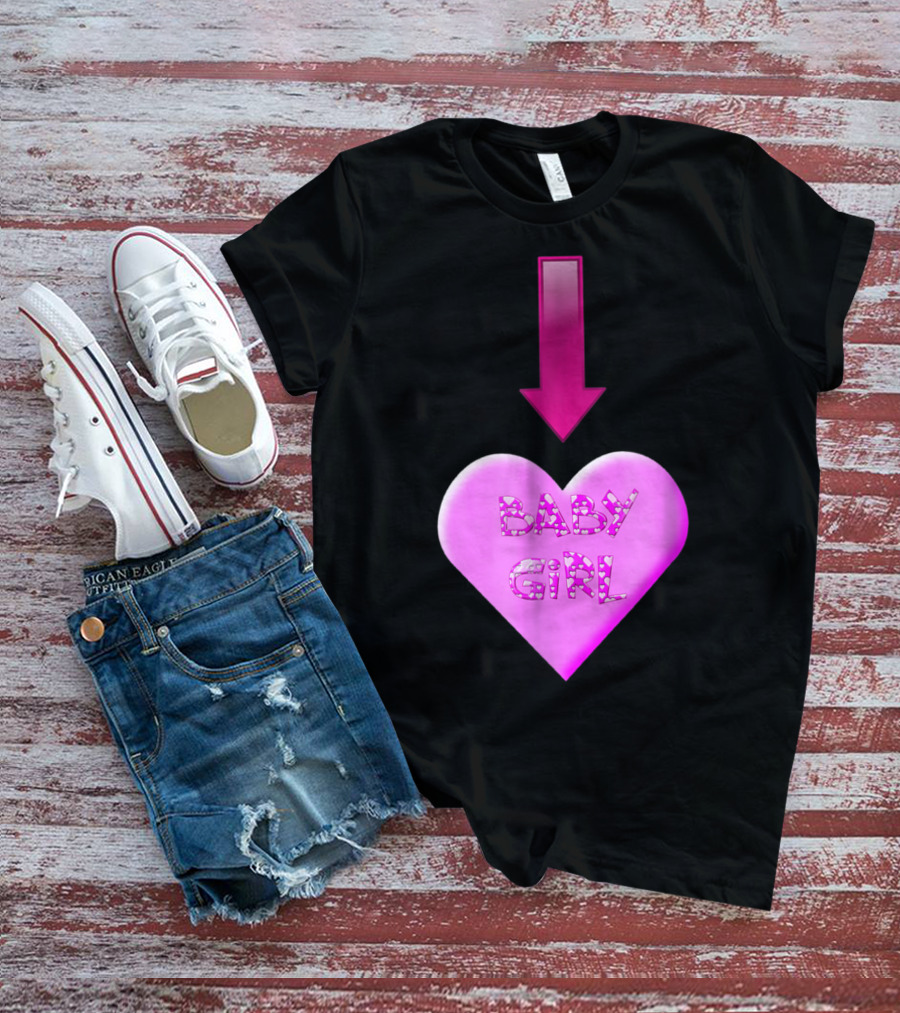 Baby Girl Mommy Cute Pregnancy It’s A Girl T-Shirt