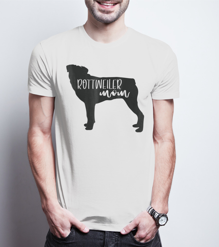 Rottweiler Mom T-Shirt