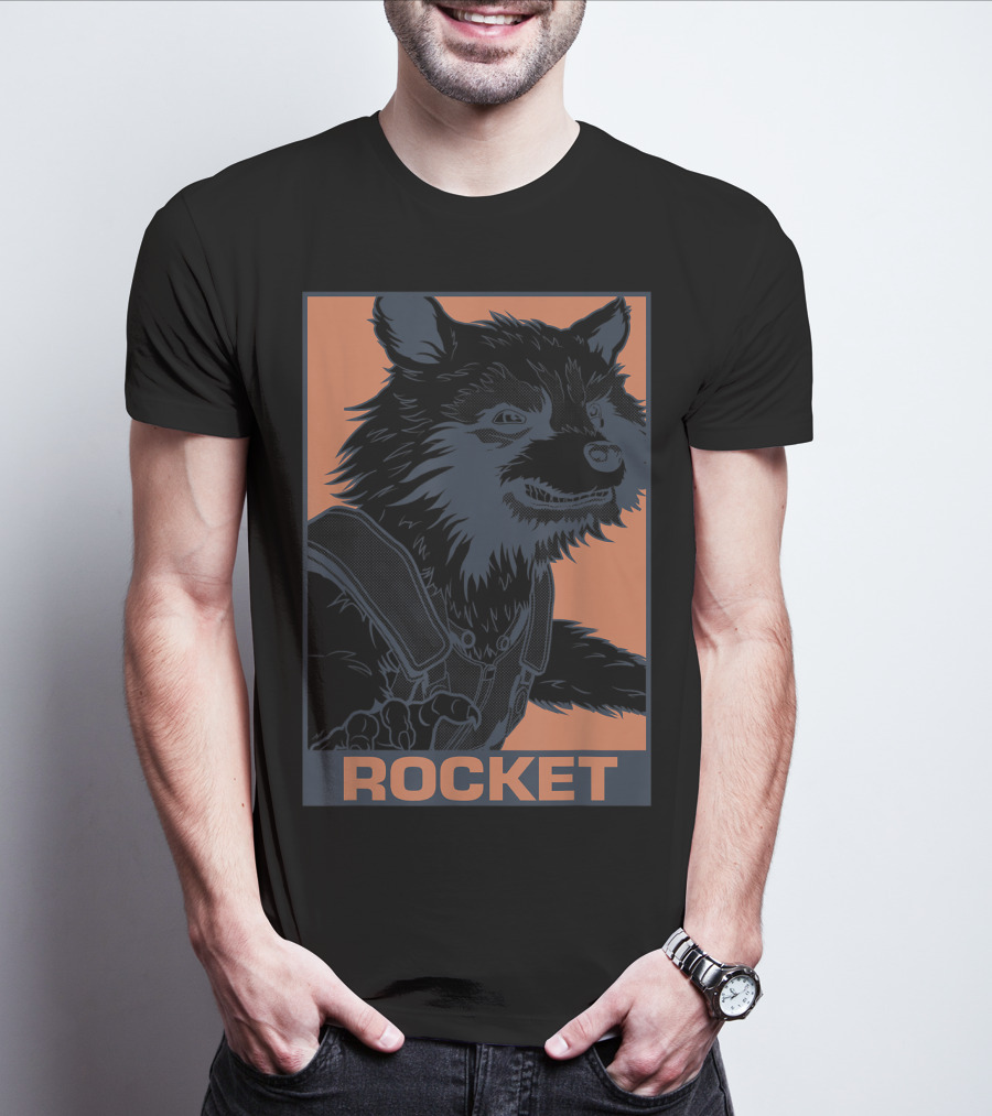 Rocket Marvel Avengers Endgame Pop T-Shirt