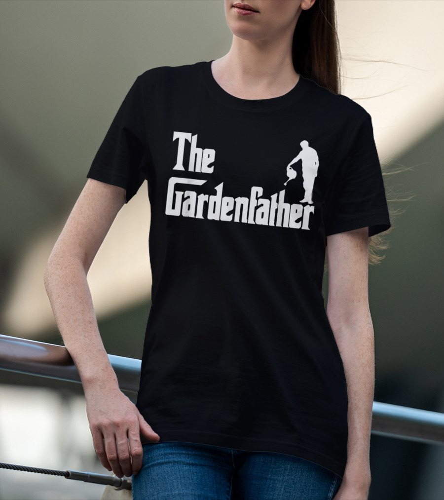 The Gardenfather Best Gardening Father Iconic Watering T-Shirt