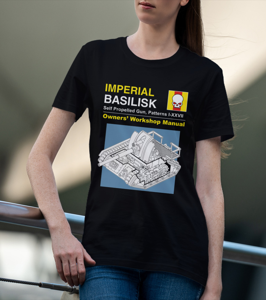 IMPERIAL BASILISK Self Propelled Gun Owners' Workshop Manual T-Shirt