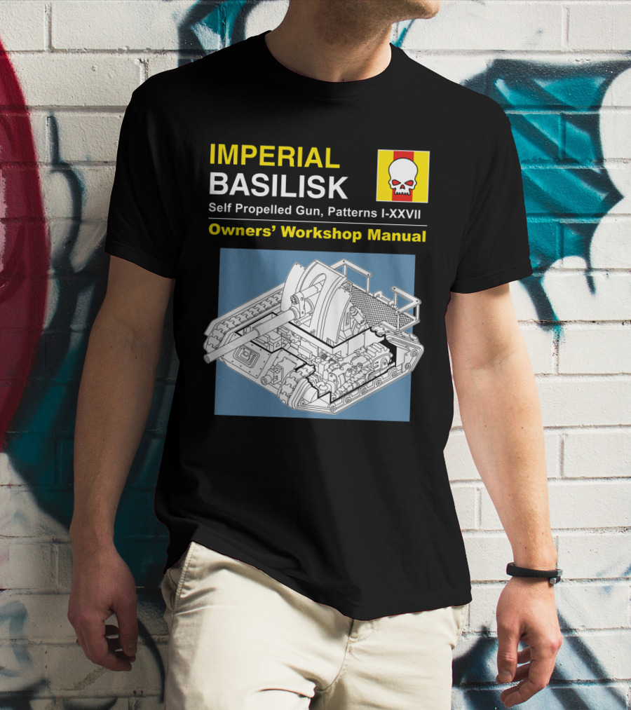 IMPERIAL BASILISK Self Propelled Gun Owners' Workshop Manual T-Shirt