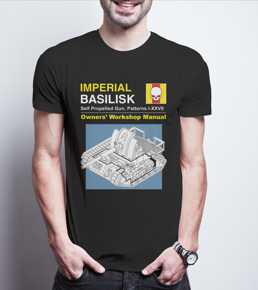 IMPERIAL BASILISK Self Propelled Gun Owners' Workshop Manual T-Shirt