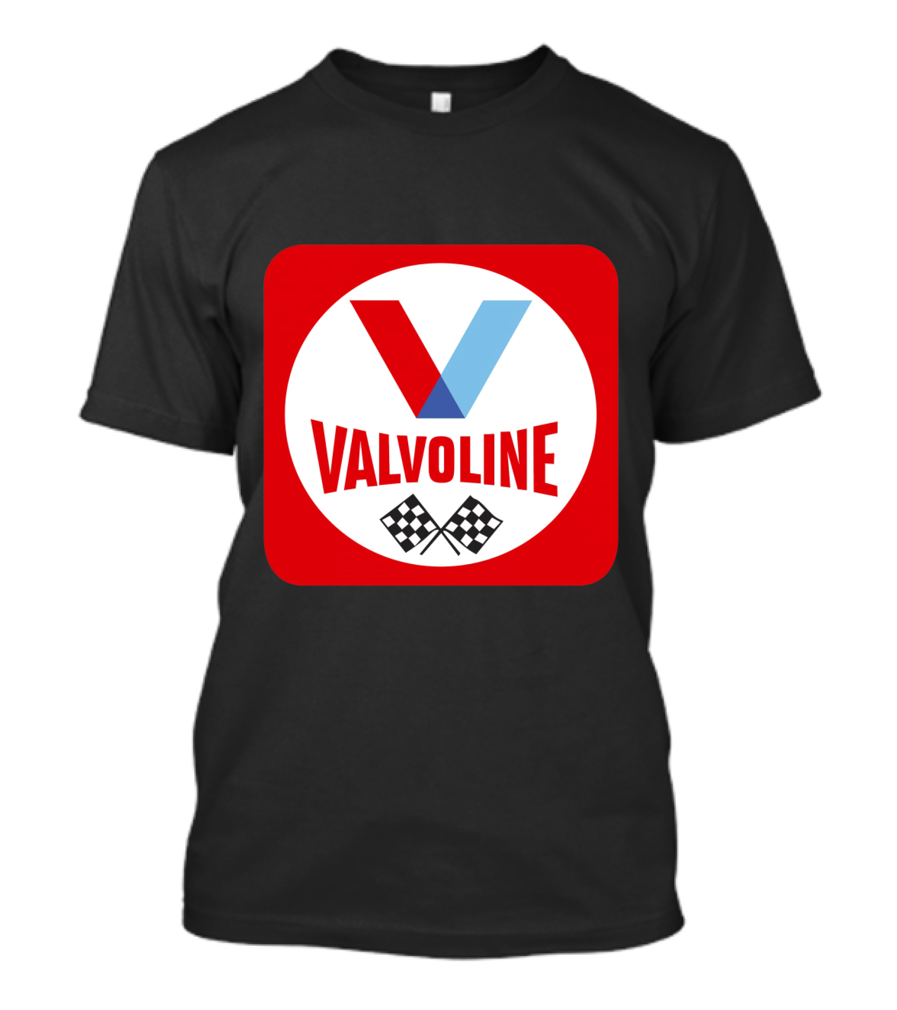 Valvoline Racing Checkered Flag T-Shirt