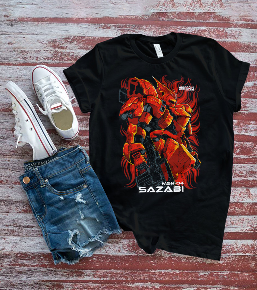 Snapfit MSN-04 Sazabi Gundam T-Shirt