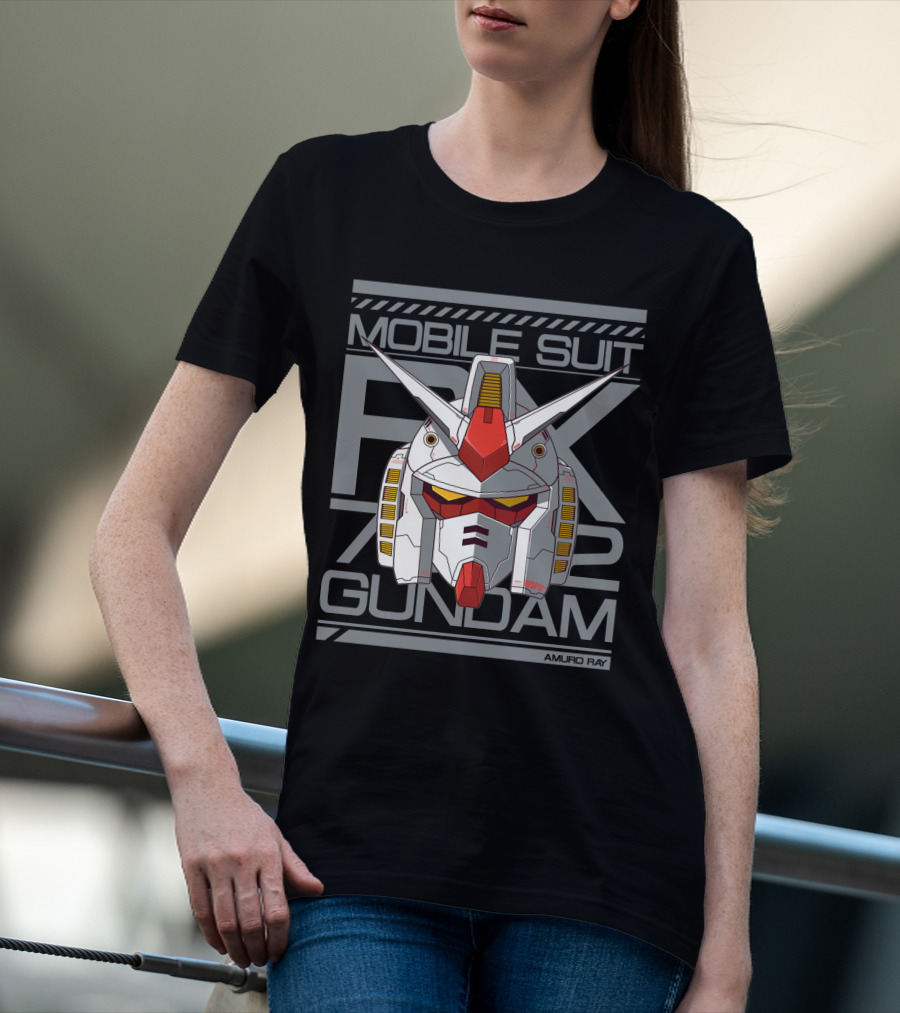 Mobile Suit RX 78 2 Gundam Amuro Ray T-Shirt