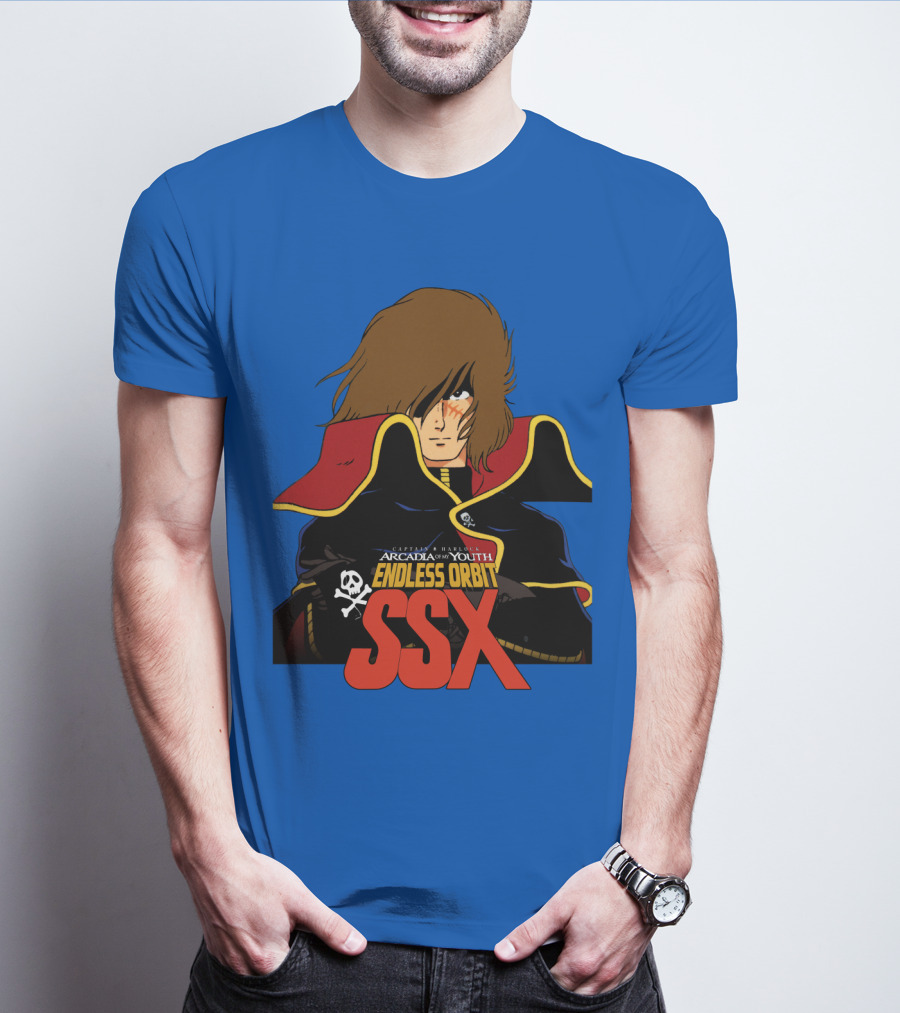 Captain Harlock Arcadia Of My Youth Endless Orbit SSX T-Shirt