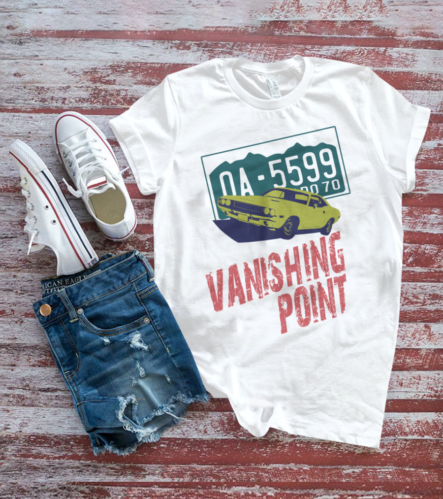 Vanishing Point OA-5599 70s Car Iconic Reference T-Shirt