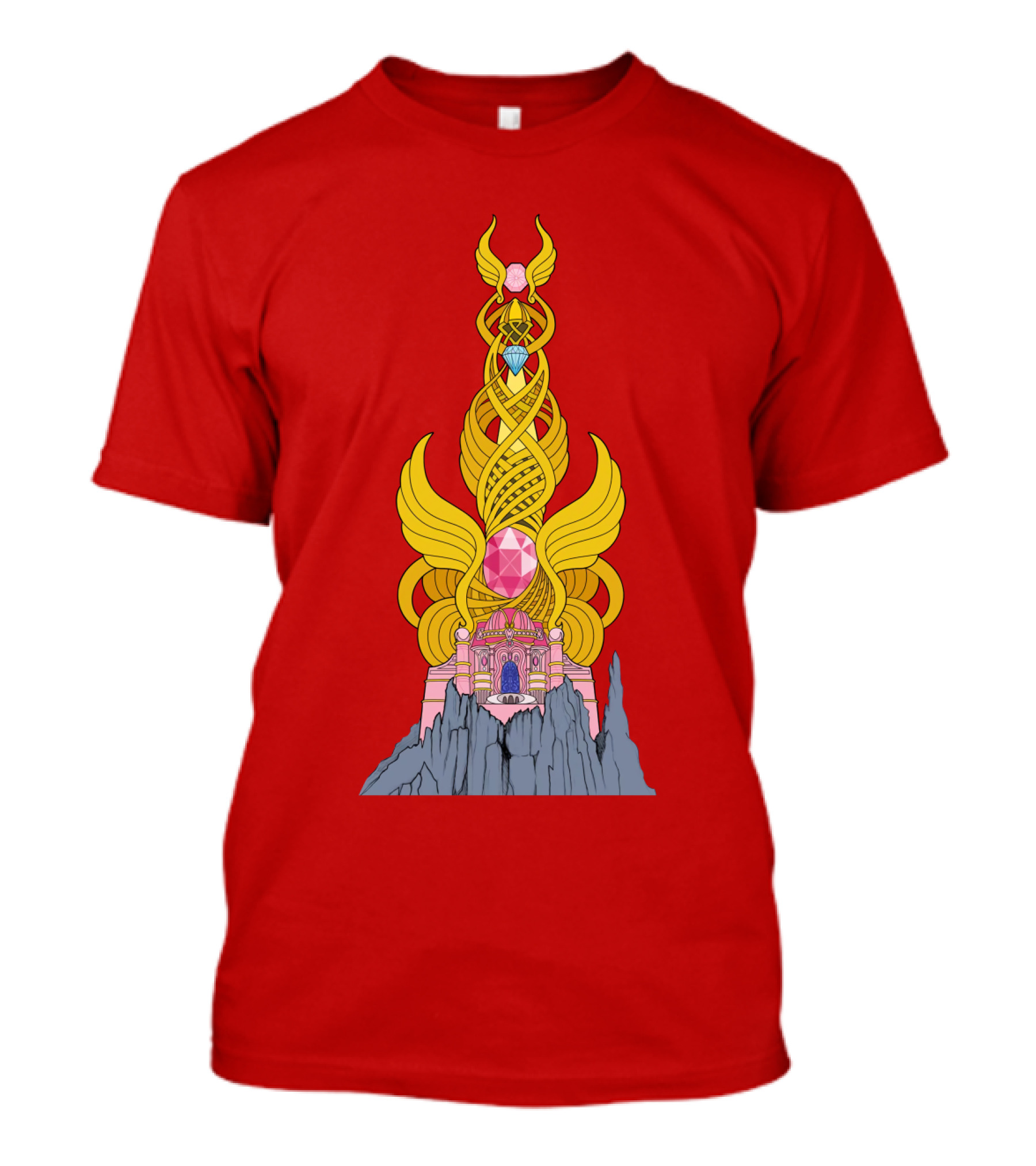 Bright Etheria Light Hope Inspired She Ra Castle T-Shirt