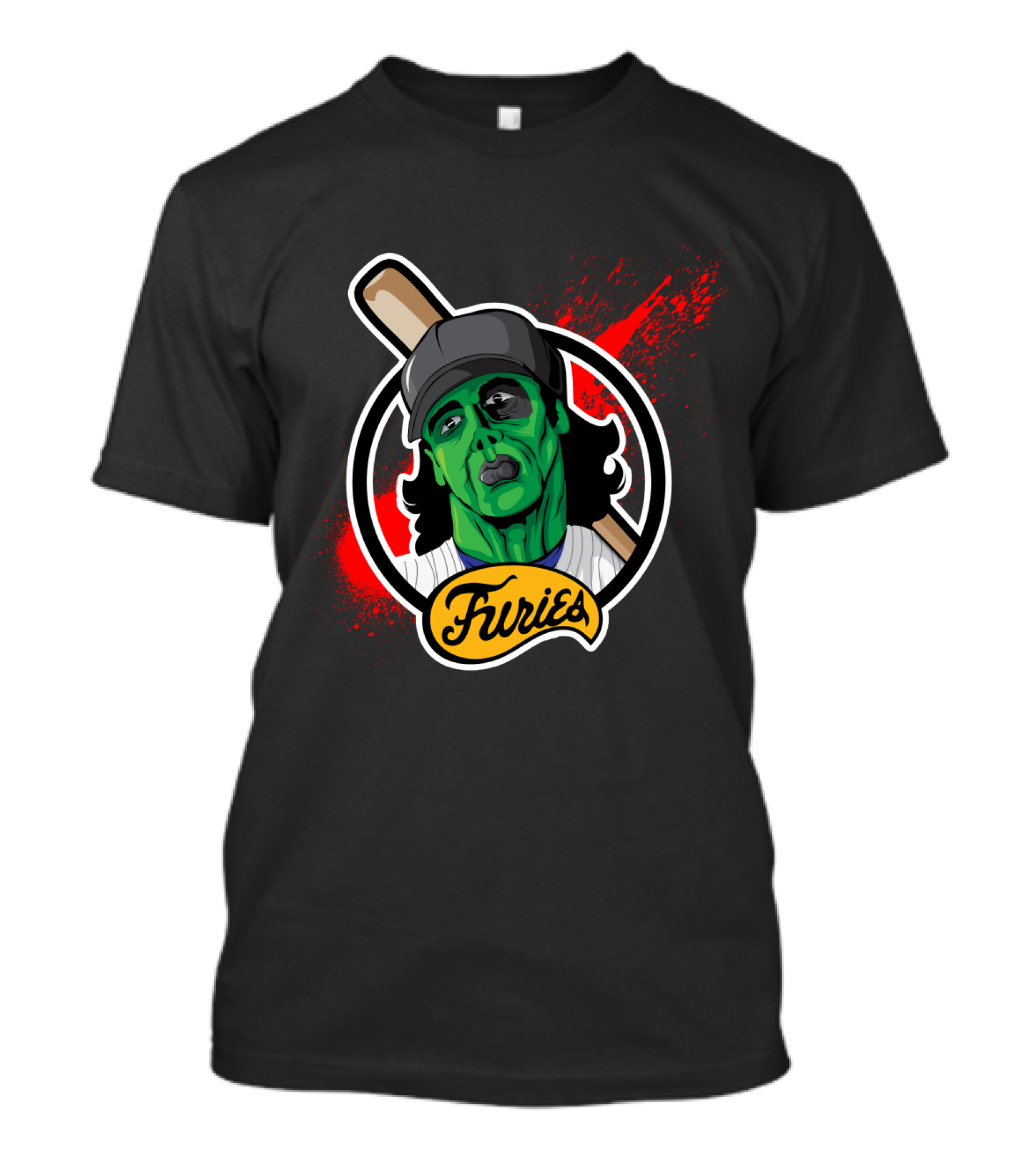 The Warriors Furries Baseball Zombie Mashup T-Shirt