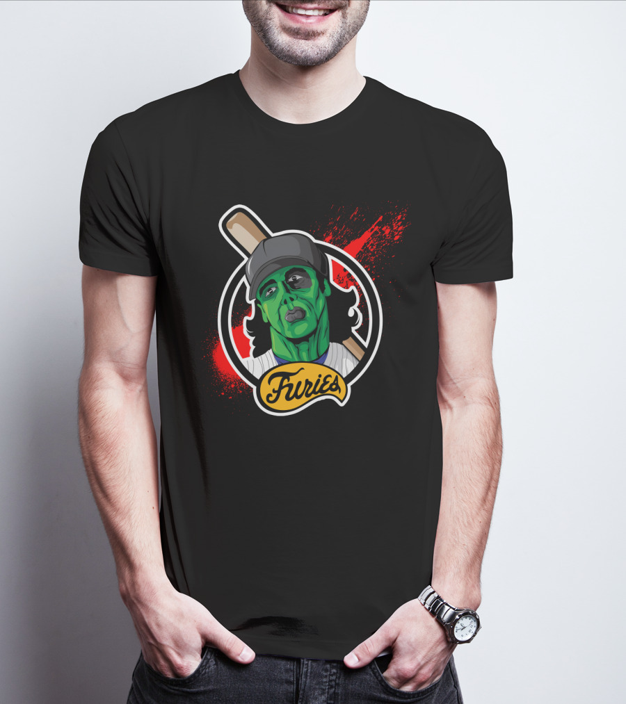 The Warriors Furries Baseball Zombie Mashup T-Shirt