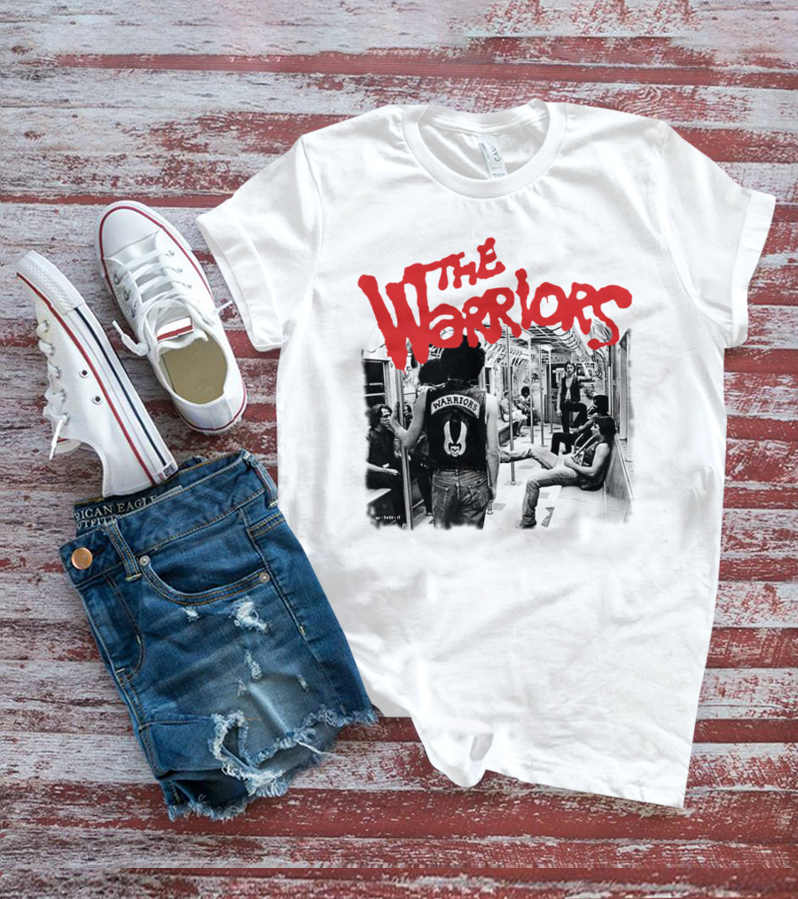 The Warriors Movie Subway Scene Iconic Street Gang Jacket T-Shirt