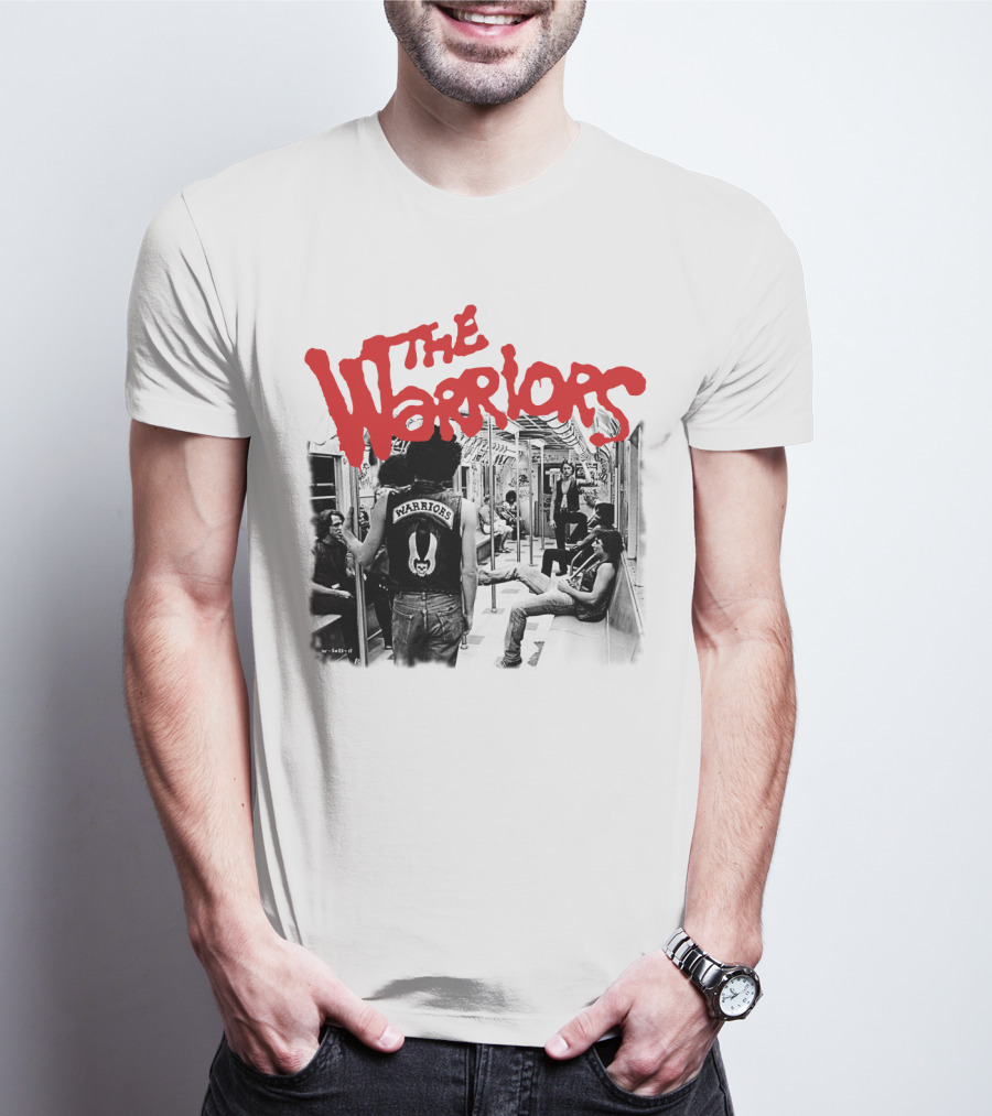 The Warriors Movie Subway Scene Iconic Street Gang Jacket T-Shirt