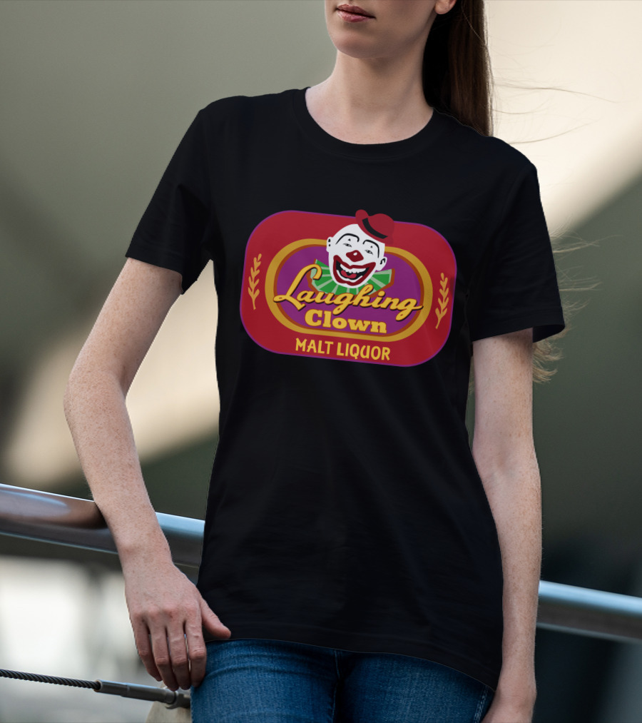 Talladega Nights Laughing Clown Malt Liquor T-Shirt