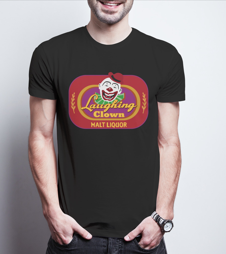 Talladega Nights Laughing Clown Malt Liquor T-Shirt