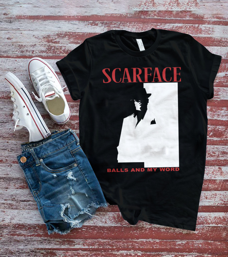Scarface Balls And My Word Classic T-Shirt