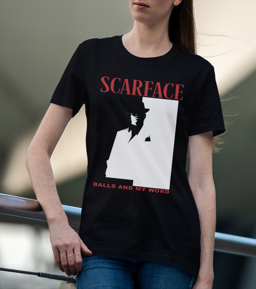 Scarface Balls And My Word Classic T-Shirt