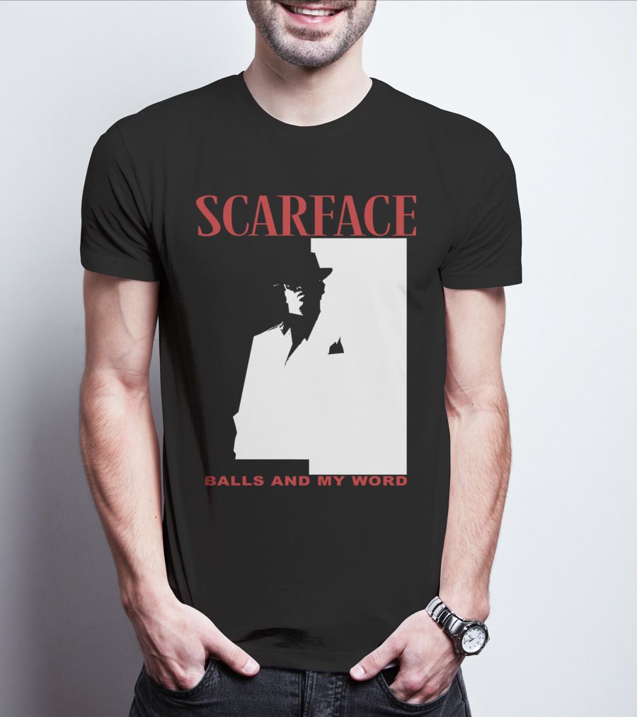 Scarface Balls And My Word Classic T-Shirt