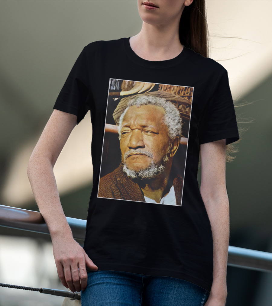 Sanford And Son Fred Sanford Classic Portrait Iconic TV Character T-Shirt