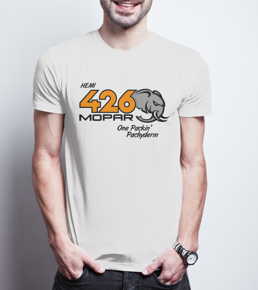 HEMI 426 Mopar One Packin' Pachyderm T-Shirt