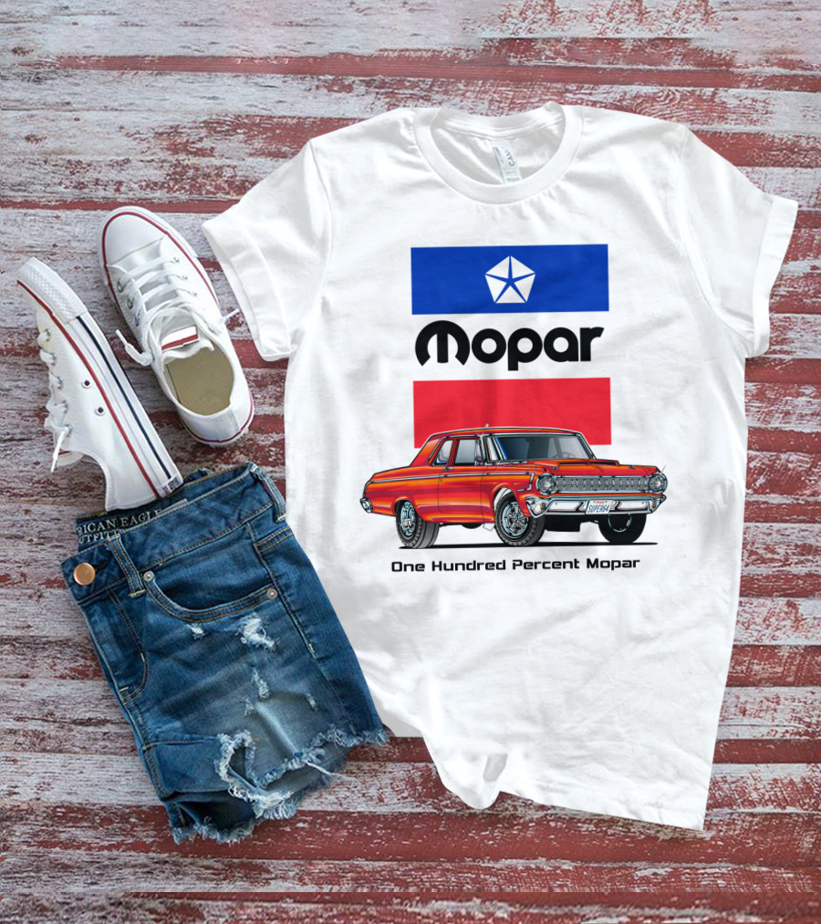 Mopar One Hundred Percent 1964 Dodge Super 440 T-Shirt