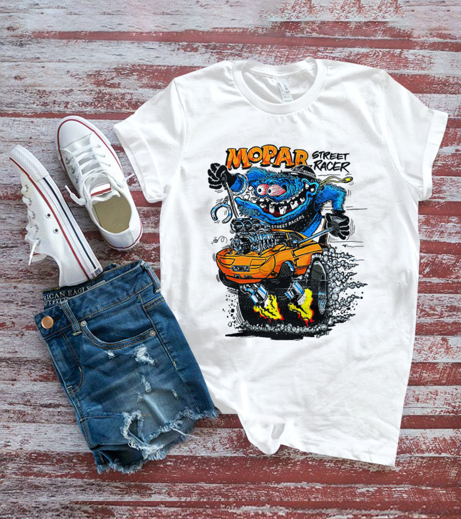 Mopar Street Racer Monster Hot Rod T-Shirt