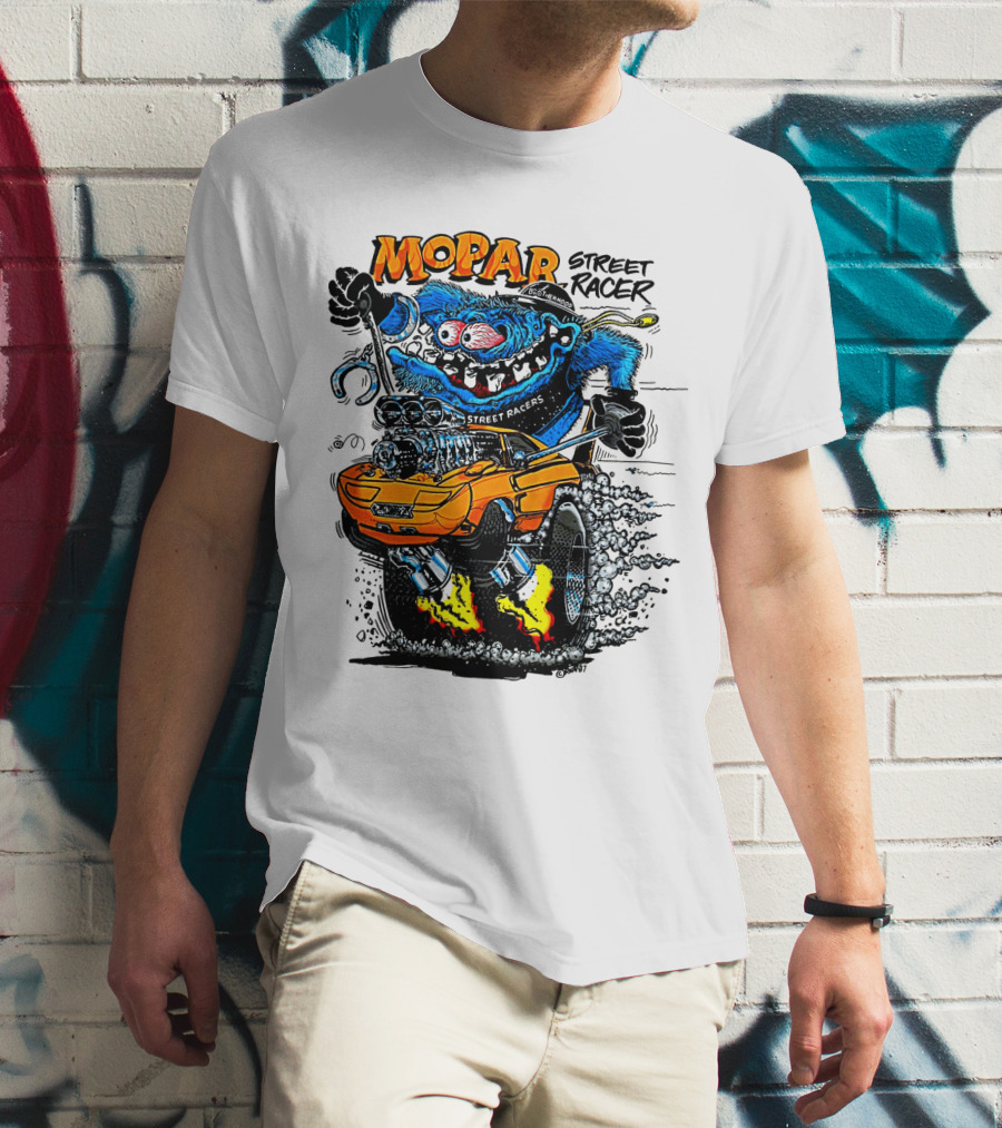 Mopar Street Racer Monster Hot Rod T-Shirt