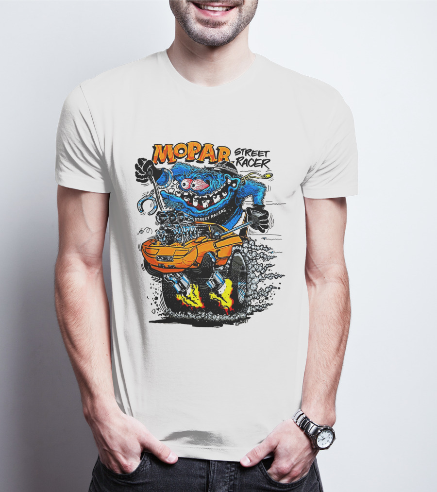 Mopar Street Racer Monster Hot Rod T-Shirt