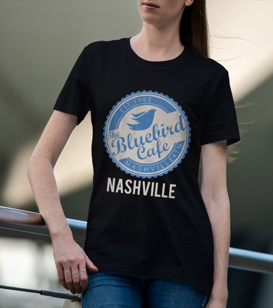 Bluebird Cafe Nashville Est. 1982 The Bluebird Cafe Nashville TN T-Shirt