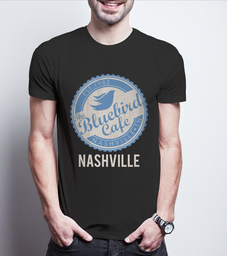 Bluebird Cafe Nashville Est. 1982 The Bluebird Cafe Nashville TN T-Shirt