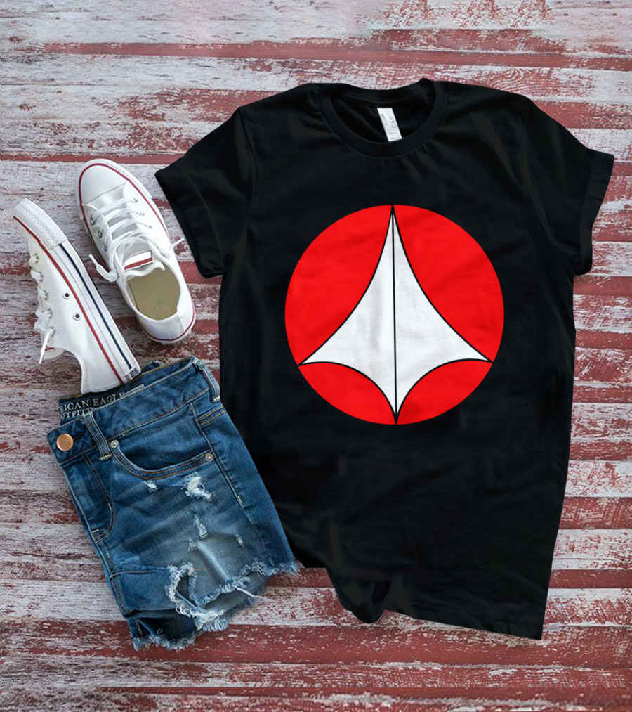 Robotech Symbol Red And White Circle Emblem T-Shirt
