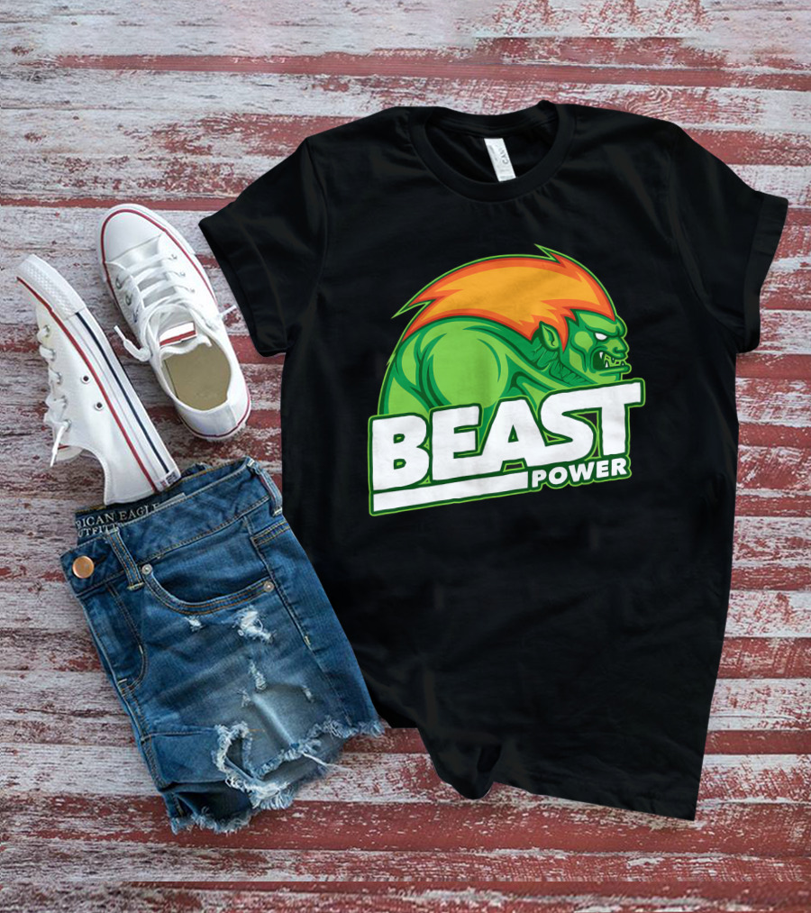 Street Fighter1 Beast Power T-Shirt