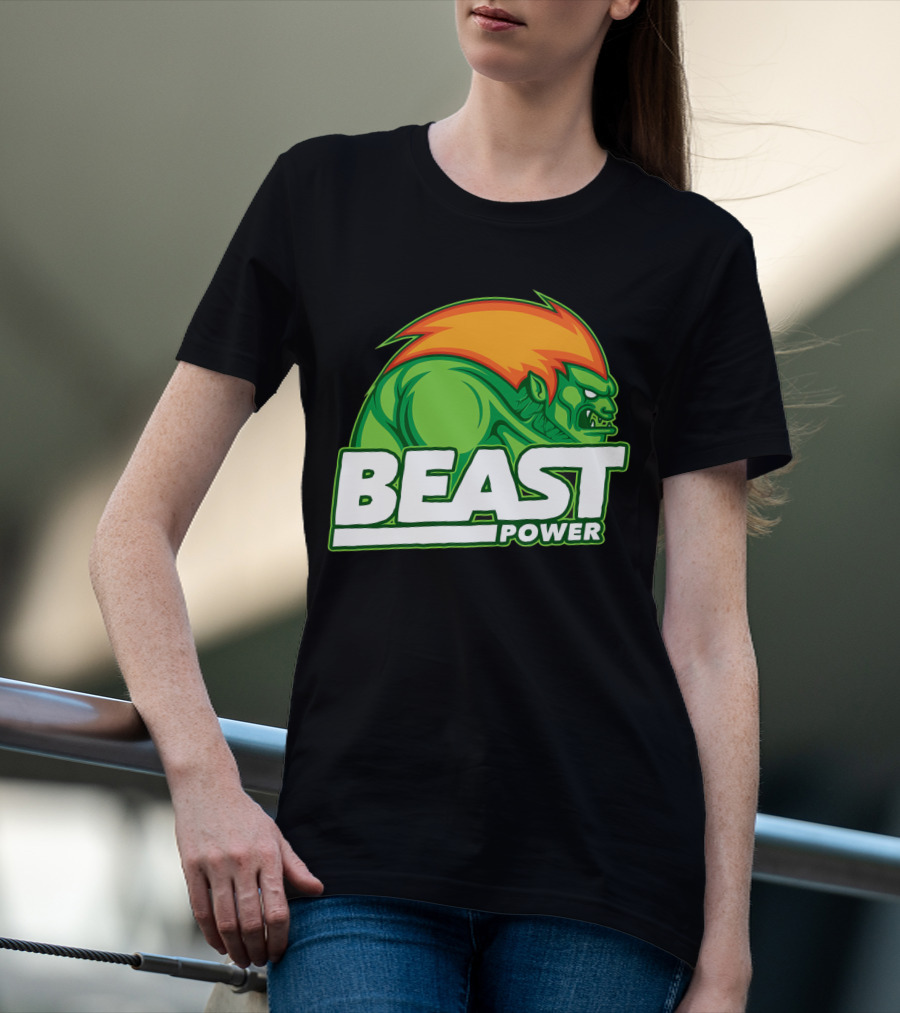 Street Fighter1 Beast Power T-Shirt