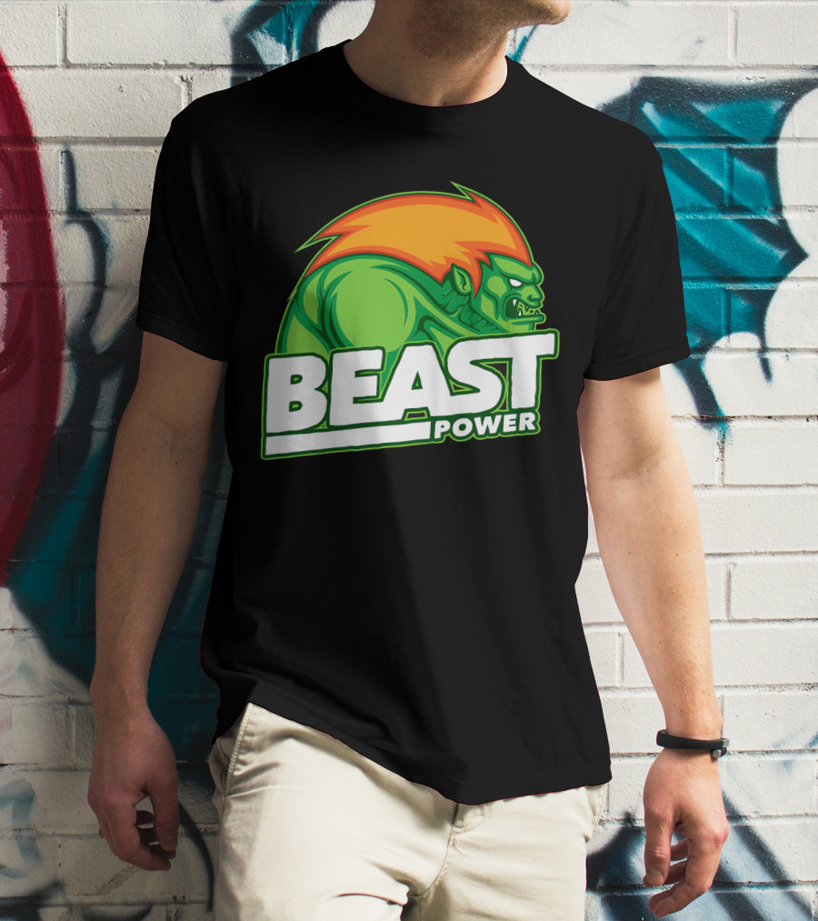 Street Fighter1 Beast Power T-Shirt