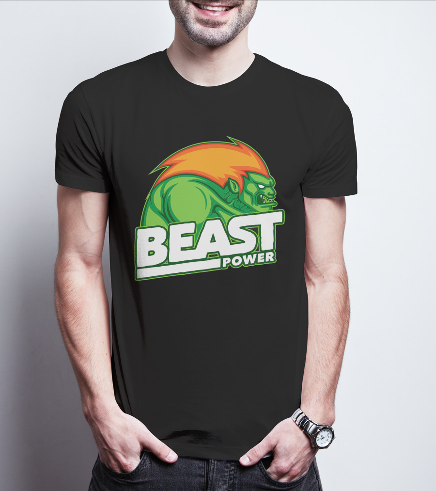 Street Fighter1 Beast Power T-Shirt