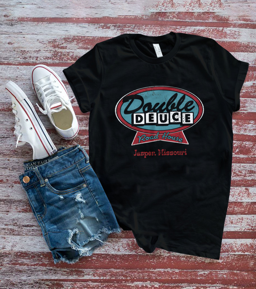 Double Deuce Road House Jasper Missouri T-Shirt