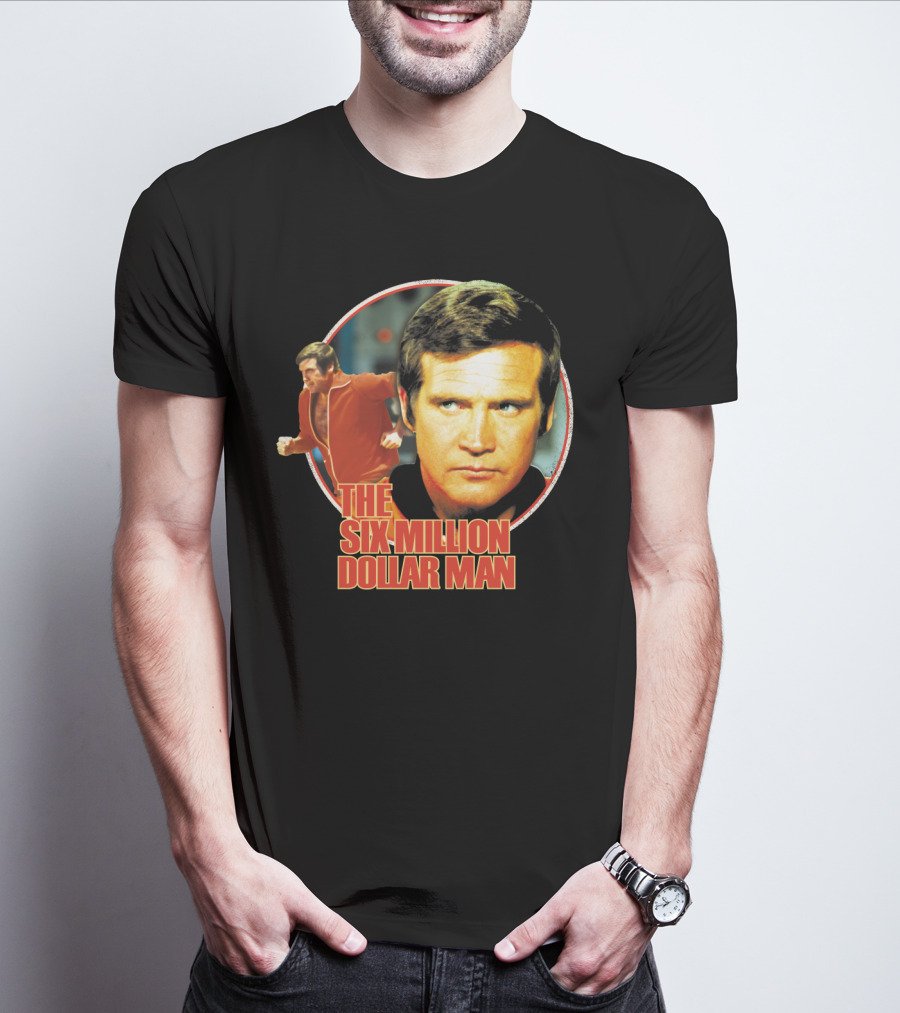 The Six Million Dollar Man TV Show Iconic Character T-Shirt